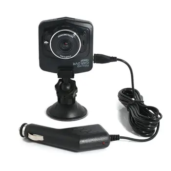 2,4 Colių Automobilinis vaizdo Kamera Full HD 1080P DVR Recorder Dashcam 170 Plataus Kampo Naktinio Matymo Automobilio Prietaisų skydelis Transporto priemonė, vidinis G-sensor