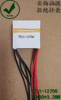 TES1-12706 12V mažas šaldymo chip, baterijos, elektros tiekimo, šaldymo plokštės, 30*30*3.2 mm