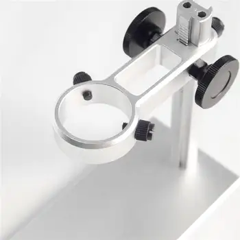 1PCS Naujas Aliuminio Lydinio Stovas Laikiklis Laikiklis Mikroskopo Laikiklis Nešiojamų USB Skaitmeniniai Elektroniniai Mikroskopai Lentelė