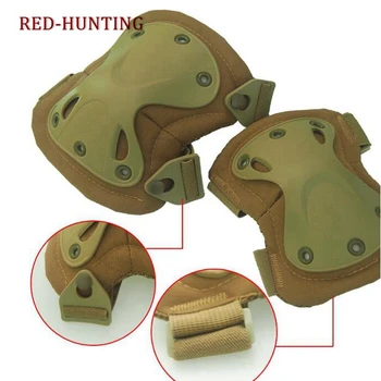 Taktinis dažasvydis apsaugos antkelius & alkūnės pagalvėlės nustatyti Sporto Saugos Apsauginės Pagalvėlės Raštas Pavarų CS Medžioklės Šaudymo Pagalvėlės