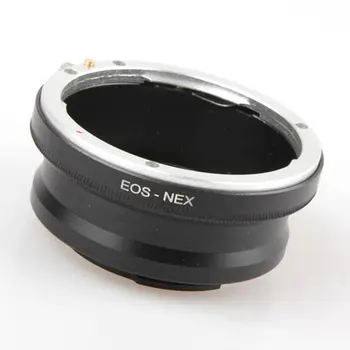 Objektyvo Adapterio Žiedas Canon EOS EF-S BAJONETT Objektyvas SONY NEX E Prijungti Fotoaparatą EOS-NEX Adapterio Žiedas NEX-7 NEX-5 NEX-3