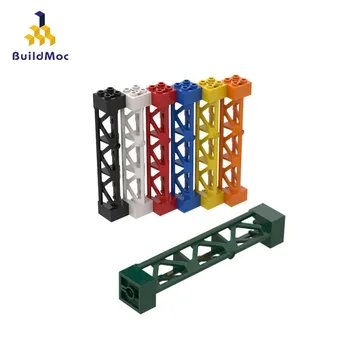 BuildMOC 95347 2x2x10 grotelių rėmo plytų Technicle Keitimo Sugauti Statybinių Blokų Dalys 