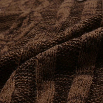 Megztinis Kailis 2019 Nauji Vyrų Rudens-Žiemos Mados Kietas Megztiniai Atsitiktinis Šiltas Mezgimo Megztinis Megztinis Vyrų Paltai