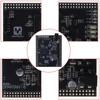 XC6SLX16 Spartan 6 Xilinx FPGA Vystymo Lenta su 32Mb Micro SDRAM Atmintis