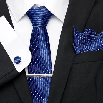 Ryšiai Vestuvių Verslo Dovanų Aukštos Kokybės Šilko Kaklaraištis Nustatyti Mens 7.5 cm Šilko Necktie Nosinė Kaklaraištis Įrašų Rinkiniai Vyras, 33 Stilius