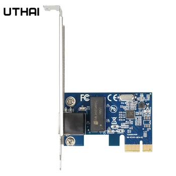 UTHAI TXIC PCI-E Gigabit ethernet Tinklo plokštės Plėtimosi Kortelės Kompiuterio Adapteris 1000M Laidinio Tinklo plokštė Kompiuterio Komponentas Plėtros Kortelę