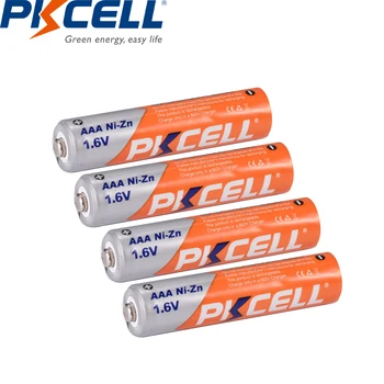 30PC PKCELL AAA 900mWh 1.6 V Ni-Zn Baterijos Įkrovimo Baterija (akumuliatorius AAA 3A Bateria Baterias baterijas skaitmeninio fotoaparato,CD