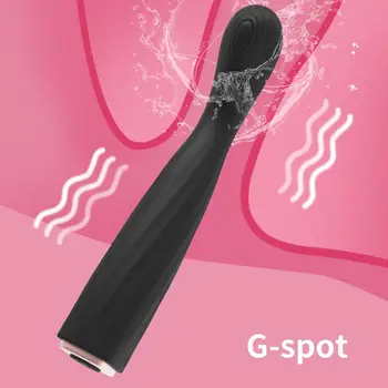 Mini Kulka Vibratoriai Moterims, 16 Greičio USB Vibracija Piršto G-Spot Analinis Klitorio Stimuliatorius moterų Dildo Masturbator Sekso Žaislai