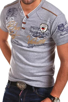 ZOGAA Vyrų Mados Asmenybės Ugdymas trumparankoviai Marškinėliai, S-3XL Atsitiktinis marškinėliai Vyrams Drabužius 2020 V-kaklo Atspausdinta Tee