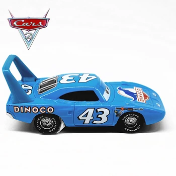 Disney Pixar Cars 2 Metalo Lydinio, Nr. 43 Karalius DINOCO Automobilio Modelį Berniukas Švietimo Žaislas Vaikams, Gimtadienis, Kalėdos, Dovanų Brinquedo