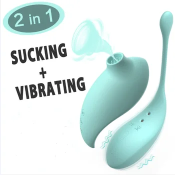 Nauja, Vibratorius Moterims Ir Čiulpti Vibratorius Klitorio Stimuliatorius Kamuolius Makšties Kiaušinių Vibratorius Suaugusiųjų Masturbator Sekso Žaislų Pora