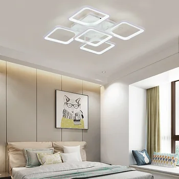 Kinwope Paprasta Kūrybos Lubų Lempa LED Lubų šviestuvas Pritemdomi Miegamasis, Gyvenamasis Kambarys, Virtuvė, Buitinių Lempų