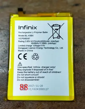 Aukštos Kokybės 3750mAh BL-36BT baterija TECNO BL-36BT Infinix BL-43BX mobiliojo telefono baterija