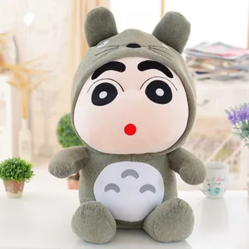 35cm 55cm Crayon Shin Chan Shin-chan Cosplay Totoro Panda Rilakkuma Panieka. Įdaryti Minkštas Žaislas Pliušinis Lėlės, Žaislai Vaikams