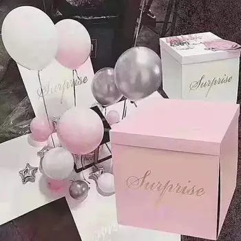1pcs/daug Vestuves jubiliejus saldus 50x50x50cm saldainių dėžutė Minnie dovanų dėžutėje vaikai mergina, meilės gimtadienio baby shower mergina, dovanų dėžutėje