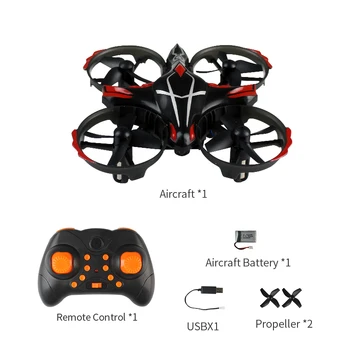 JJRC H56 Mini Drone Infraraudonųjų spindulių Jutikliai, Valdymo Nuotolinio Valdymo Tranai RTF Aukščio Laikyti Atnaujinti VS H36 H8 H2 Žaislai Sraigtasparnis Drones