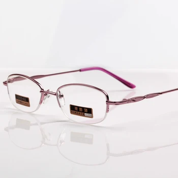 2019 Mados elegantiškas moteris, skaitymo akiniai ultra light anti-nuovargio dervos objektyvas rožinės spalvos metalinis rėmas skaitymo akiniai