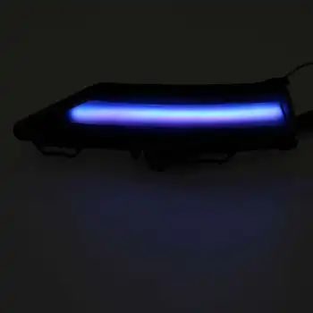 Pora LED Dinaminis Posūkio Indikatoriaus Šviesos Lempos Pusėje valdomi Išoriniai galinio vaizdo Veidrodėliai Šviesiai Mėlynos spalvos Gintaro Ford Fiesta MK8 2019 2020