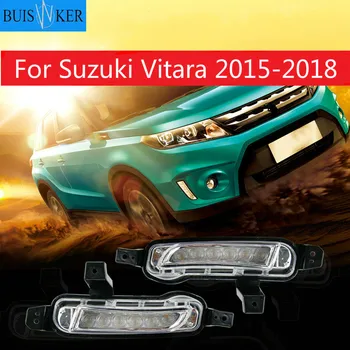 1 rinkinys Suzuki Vitara m. 2016 m. 2017 m. 2018 m 12V ABS Rūko Žibintas DRL Šviesos važiavimui Dieną Automobilių stiliaus Geltoni posūkio signalai
