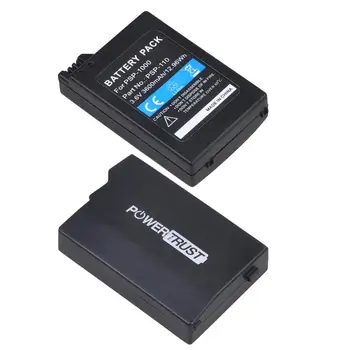 PowerTrust 3,6 V 3600mAh PSP-1000 PSP1000 daugkartinio Įkrovimo Baterija Sony 98523, PSP-1001, PSP-110