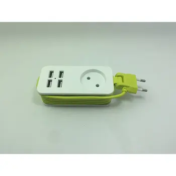Namų Elektros Lizdo Su Dvigubu USB Lizdą Dekoratyvinis Lizdas Dual Baltos spalvos Stiklo plokštė