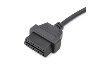 Aukštos Kokybės Mazda 17Pin, kad 16Pin OBD II Kabelis, Jungties kabelis Mazda 17 pin prijungti adapterį Nemokamas Pristatymas