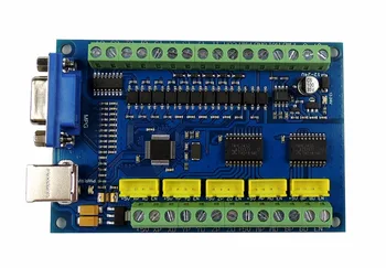 Atnaujinti Gamyklos realizavimo MACH3 USB 5 Ašių CNC 100KHz Sklandžiai Stepper Judesio Kontrolės kortelės breakout valdybos CNC Graviravimas 12-24V