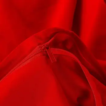 Elegantiškos Phoenix Siuvinėjimo Kinų Stiliaus Vestuvių Raudona Medvilnės Princesė Patalynės Komplektas Antklode/Antklodė Padengti Paklode Lino Pagalvių Užvalkalai
