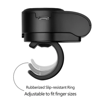 Wireless Presenter RF 2.4 G Piršto Žiedą, Nuotolinio PowerPoint PPT Skaidres Clicker Pen Įkrovimo