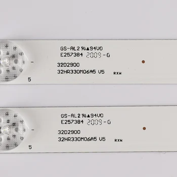 Naujas 4pcs=2set 6LED(6 V) 560mm LED Apšvietimo Juostelės L32P1A 4C-LB3206-HR03J HR01J 32D2900 32HR330M06A5 V5