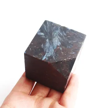 Didmeninė Aukštos Kokybės Natūralių Flash Astrophyllite Cube Crystal Mineralinių Pavyzdys Poliruoti Aikštėje Gydymo Akmuo Ranka Raižyti Dekoras