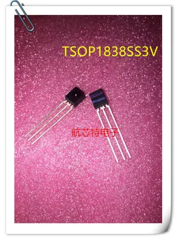 5VNT/DAUG TSOP1838 TSOP1838SS3V infraraudonųjų spindulių imtuvas. Originalus importas