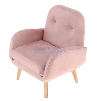 Miniatiūriniai Flannelette Sofa-lova, Fotelis už 1/6 Duomenys/Blythe/BJD Lėlės Namas Priedai