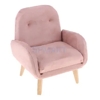 Miniatiūriniai Flannelette Sofa-lova, Fotelis už 1/6 Duomenys/Blythe/BJD Lėlės Namas Priedai