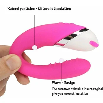 10 Greičio U Formos Pora Vibratorius USB Vandeniui Įkrovimo G Spot Klitorio Vibratoriai Massager Suaugusiųjų Sekso Žaislai Moterims, Moteriška