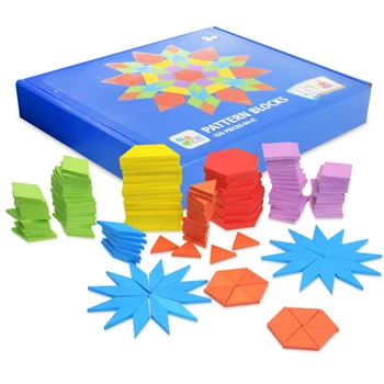 155pcs Kūrybos Puzzle Žaidimai Montessori Švietimo Žaislai Vaikams Dėlionės Mokymosi Plėtoti Mediniai Žaislai Vaikams Dovanų