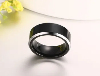 QWC populiariausių TR59 naują atvykimo mados vienas dvigubas žiedas yra sidabro rose gold rianbow nemokamas pristatymas
