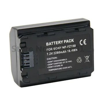10pc/daug NP-FZ100 Baterija Sony A9 A7RM3 A7RIII A7M3