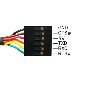 6Pin FTDI FT232RL FT232 Modulis Arduino USB TTL UART Serijos Laido Adapteris, RS232 Atsisiųsti Kabelis Modulis LED Indikatorius