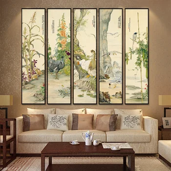 Kinijos Mangosş augalų Botanikos plakatus spausdina drobės, paveikslai, sienos meno kambarį dekoro kambarių estetinio Apipavidalinimo