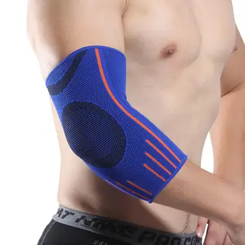 Vyrų Sporto Alkūnė Krepšinio Apsaugos Arm Sleeve Alkūnės Įtvaras Paramos Arm Sleeve Pagalvėlės Apsaugos UV Fitneso Apsauginius mechanizmus