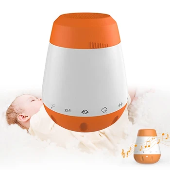 Įkraunamą Garso Terapijos Aparatas Miego Soother Baltas Triukšmas Nešiojamų Balso Jutiklis Kūdikiams Smart Music Baby