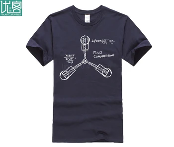 Naujas Atvykimo Atgal Į Ateitį Vyrų Marškinėliai 2020 Metų Vasaros Mokslo Juokinga vyrų Marškinėlius Medvilnės, trumpomis Rankovėmis t-shirt