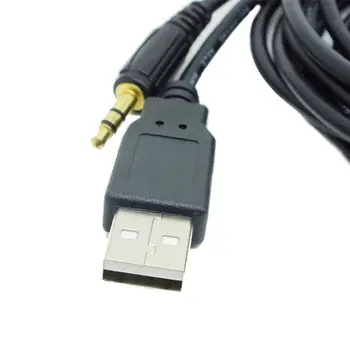 1,5 M Automobilio Brūkšnys Flush Mount USB Prievadą Skydelio Auto Valtis 3.5 mm AUX USB prailginimo Kabelis Adapteris, skirtas 