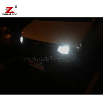 Canbus Baltas LED Šildomi lemputė, Atbulinės plokštė + Parkavimo Pozicija + DRL šviesos važiavimui Dieną VW Transporter T5 T5.1 (03-15)