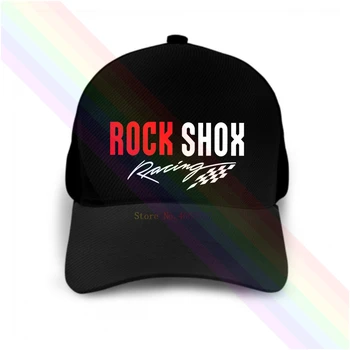 RockShox Rock Shox MTB Lenktynių Logo 2020 Naujausias Juoda Populiarus Beisbolas Bžūp Skrybėlės Unisex