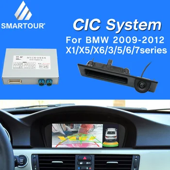 Smartour Automobilį atbuline bmw e60 e91 e92 cic automobilių fotoaparato sąsaja atbulinės eigos vaizdo dekoderis 2009-2012 atsarginės automobilių stovėjimo aikštelė kameros dėžutė