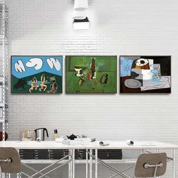 Namų Dekoravimo Meno Sienos Nuotraukas Fro Kambarį Plakato Spauda, Drobė Paveikslų Prancūzijos Pablo Picasso Abstrakčiai Naftos Tapyba