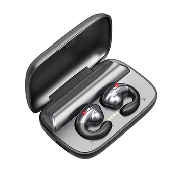 Belaidžio TWS Ausinės Bluetooth 5.0 Touch Ausinių Mic HD Skambinkite Sporto Kaulais laisvų Rankų įranga Su 2200mAh Baterija DĖŽUTĘ