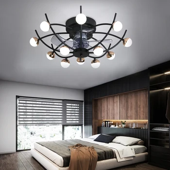 IKVVT Kreative decke ventiliatorius lampe esszimmer schlafzimmer wohnzimmer mit 